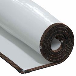 B&acirc;che transparente avec oeillets 6x12 m poly&eacute;thyl&egrave;ne