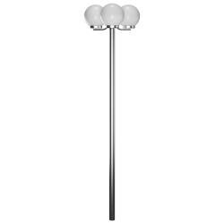 Lampadaire de jardin 3 lampes 220 cm