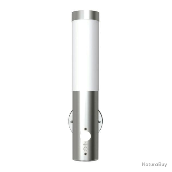 Applique murale ext�rieure avec capteur de mouvement inox