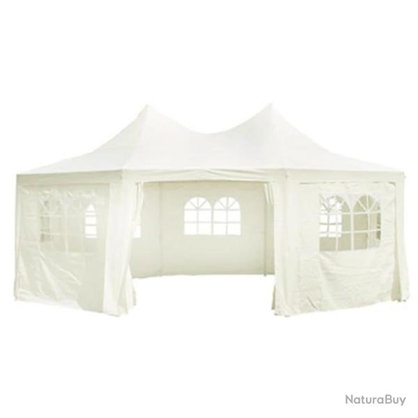 Couverture de tente de jardin Cr�me 6 x 4.5 x 3 m tissu