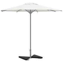 Plaques de poids de parasol 2 pcs triangulaire granit noir 14kg