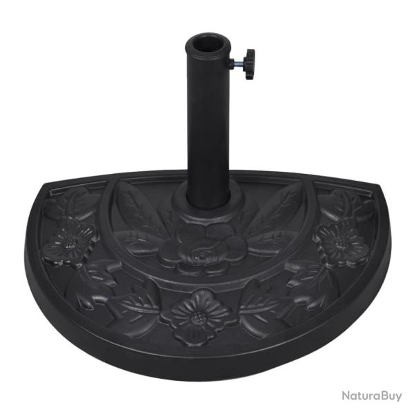 Socle de parasol demi-rond R�sine