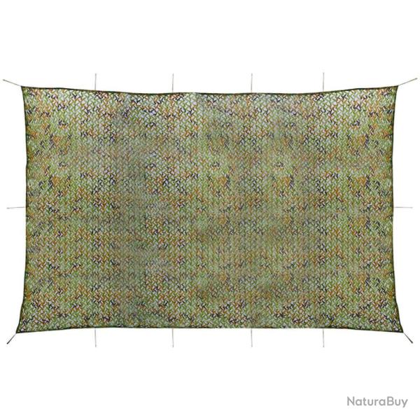 Filet de camouflage avec sac de rangement 6 x 8 m