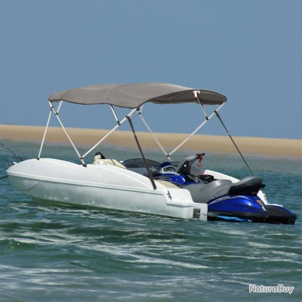 Toit bimini � 4 arceaux parois lat�rales 243x(170-182)x137 cm