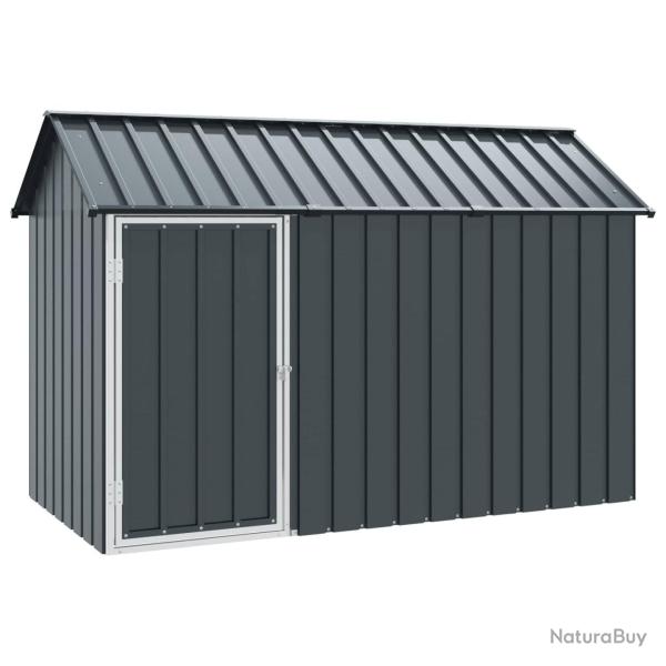 Cage pour oiseaux Anthracite 215 x 112 x 141 cm Acier galvanis�