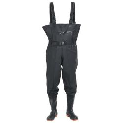 Cuissardes avec bottes et ceinture noir