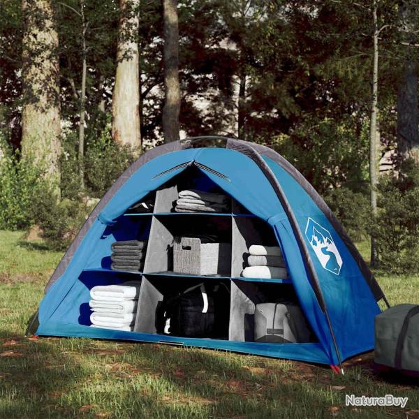 Tente de rangement avec 9 compartiments bleu imperm�able