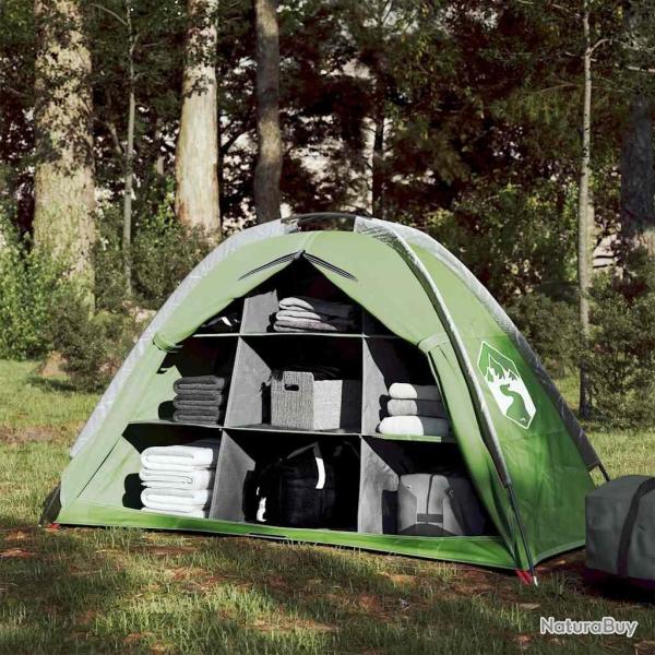 Tente de rangement avec 9 compartiments vert imperm�able