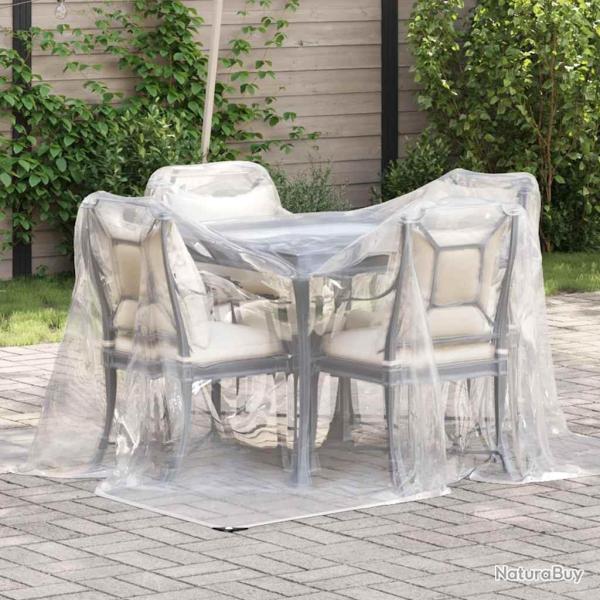 B�che transparente avec oeillets 2x3 m poly�thyl�ne