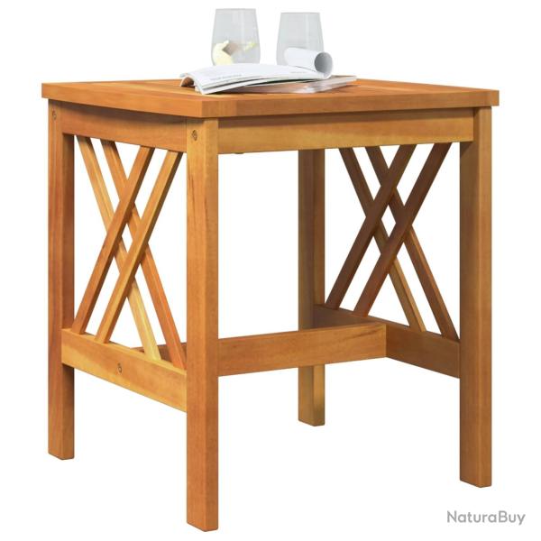 Table d'appoint Marron Bois d'acacia massif