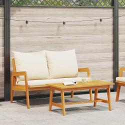 Ensemble bistrot 2 pcs Huile Naturelle Bois d'Acacia Massif