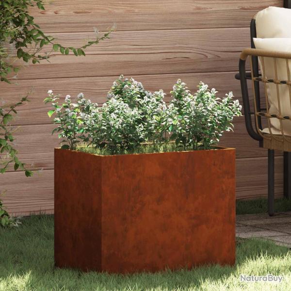 Cache-pot de jardin Acier patin� 50 x 32 x 40 cm Acier patin�