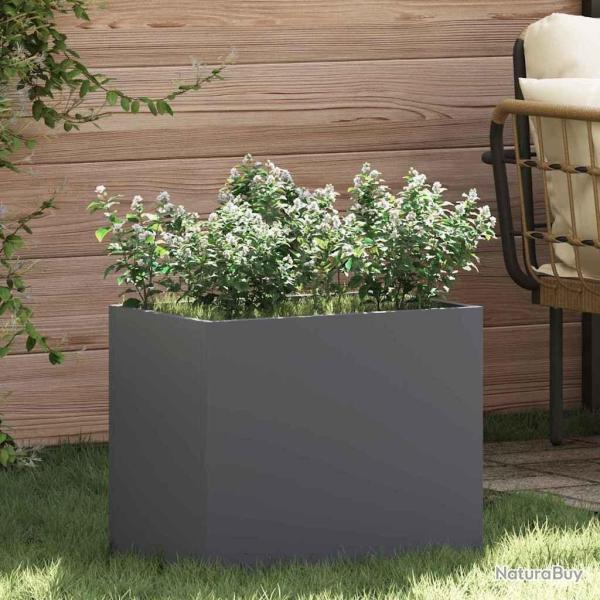 Cache-pot de jardin Anthracite 50 x 32 x 40 cm