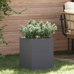 Cache-pot de jardin Anthracite 32 x 32 x 40 cm