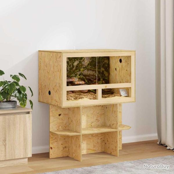 Terrarium Marron 80 x 50 x 50 cm OSB
