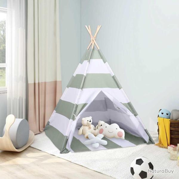 Tente pour enfants Ray� Gris et blanc 120 x 120 x 150 cm