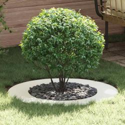 adapt&eacute; pour anneau d'arbre plat Blanc &Oslash;50 / 80 cm Acier