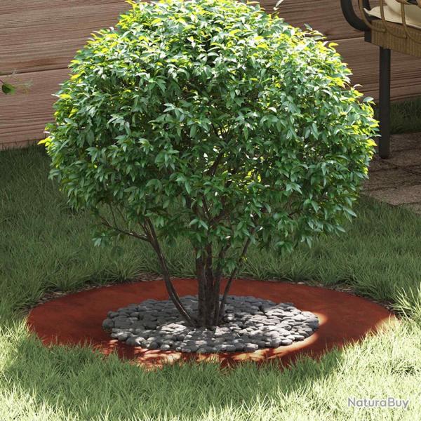 adapt� pour anneau d'arbre plat Marron �40 / 70 cm Acier patin�