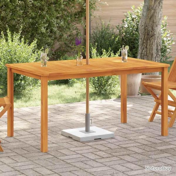 Table de jardin 150x90x74 cm Bois d'acacia massif