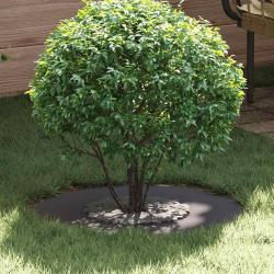 adapt&eacute; pour anneau d'arbre plat Noir &Oslash;30 / 60 cm Acier
