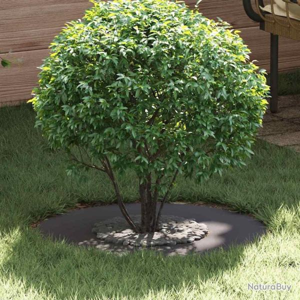 adapt� pour anneau d'arbre plat Noir �30 / 60 cm Acier