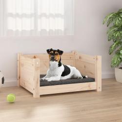 Lit pour chien 55,5 x 45,5 x 28 cm Bois de pin massif