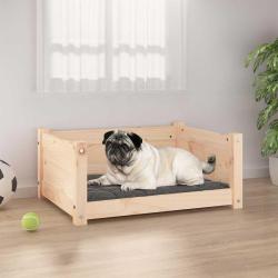Lit pour chien 65,5 x 50,5 x 28 cm Bois de pin massif