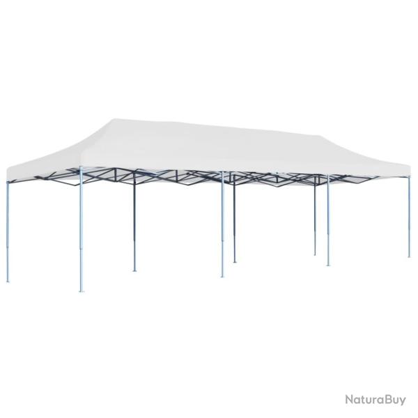 Tente de r�ception pliable 3x9 m Blanc