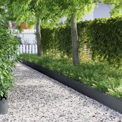 Bordures de pelouse 30 pcs Anthracite 103 x 0,05 x 22 cm Acier