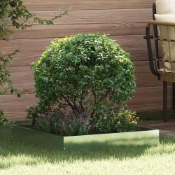 Bordure de Pelouse 6 pcs Argent 60 x 60 x 13 cm Acier galvanis&eacute;