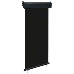 Auvent lat&eacute;ral de balcon 85x250 cm noir