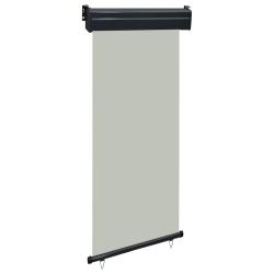 Auvent lat&eacute;ral de balcon 85x250 cm Gris