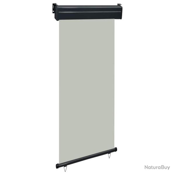 Auvent lat�ral de balcon 85x250 cm Gris