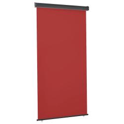 Auvent lat&eacute;ral de balcon 125x250 cm Rouge