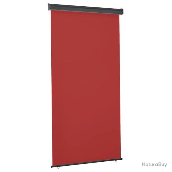 Auvent lat�ral de balcon 125x250 cm Rouge