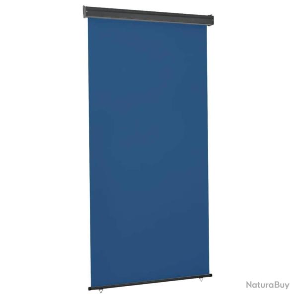Auvent lat�ral de balcon 125x250 cm Bleu
