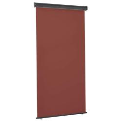 Auvent lat&eacute;ral de balcon 125x250 cm Marron