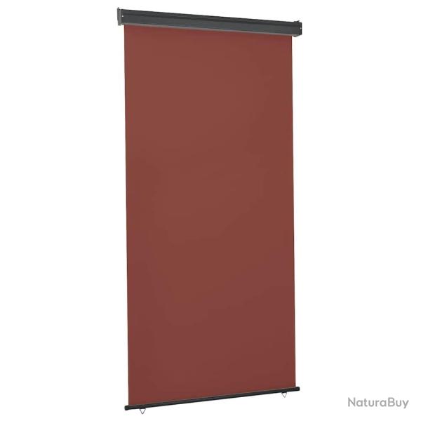 Auvent lat�ral de balcon 125x250 cm Marron