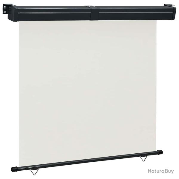 Auvent lat�ral de balcon 175x250 cm Cr�me