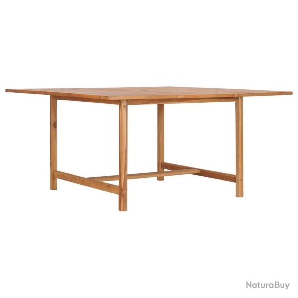 Table de jardin 150x150x76 cm Bois de teck solide