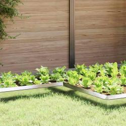 Cl&ocirc;ture &agrave; escargots Argent 10 x 10 x 25 cm Acier inoxydable