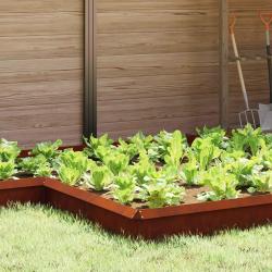 Cl&ocirc;ture &agrave; escargots Rouill&eacute; 13,5 x 13,5 x 25 cm