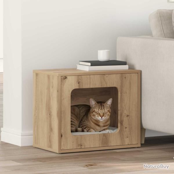 Maison pour chat Ch�ne artisan 51 x 30 x 42,5 cm