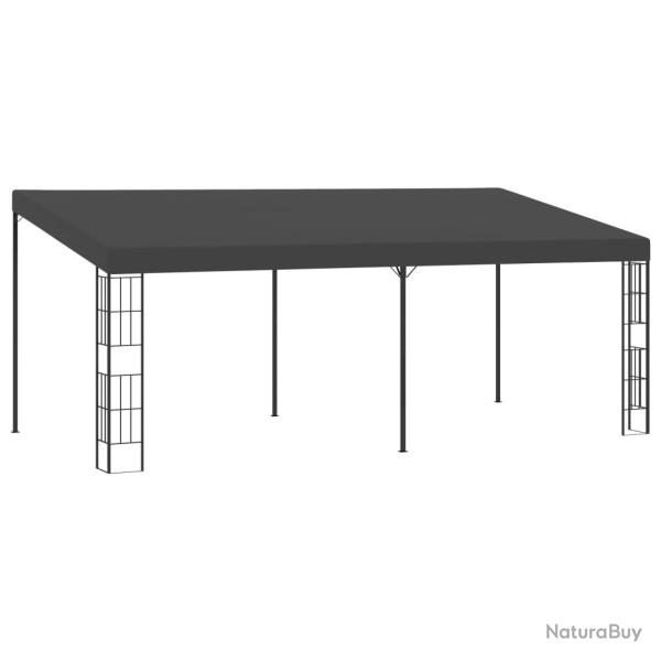 Belv�d�re mural 3x6 m Anthracite Tissu