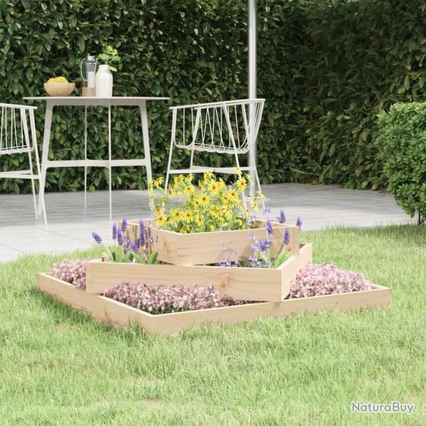 Jardini�re 83x83x27 cm Bois massif de pin