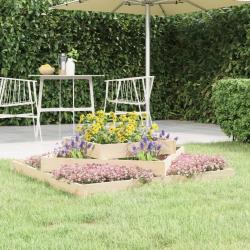 Jardini&egrave;re 112x112x27 cm Bois massif de pin
