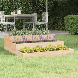 Jardini&egrave;re 78x78x27 cm Bois massif de pin