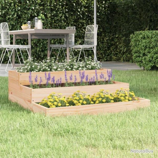 Jardini�re 78x78x27 cm Bois massif de pin
