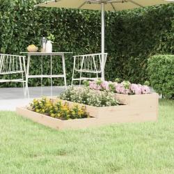 Jardini&egrave;re 107x107x27 cm Bois massif de pin