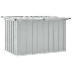 Bo&icirc;te de rangement de jardin Gris 109x67x65 cm